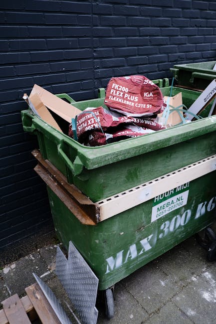 Same day rubbish collection Liverpool Street Spitalfields E1